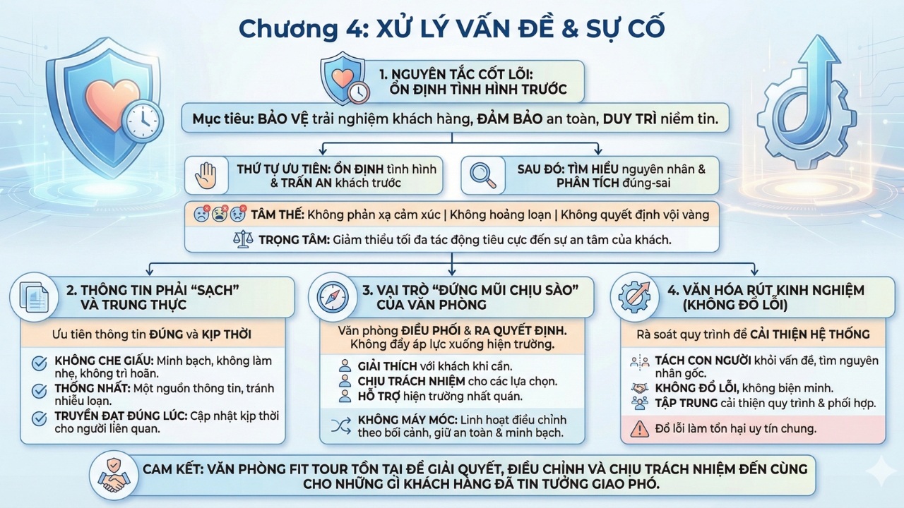 Xử lý vấn đề và sự cố